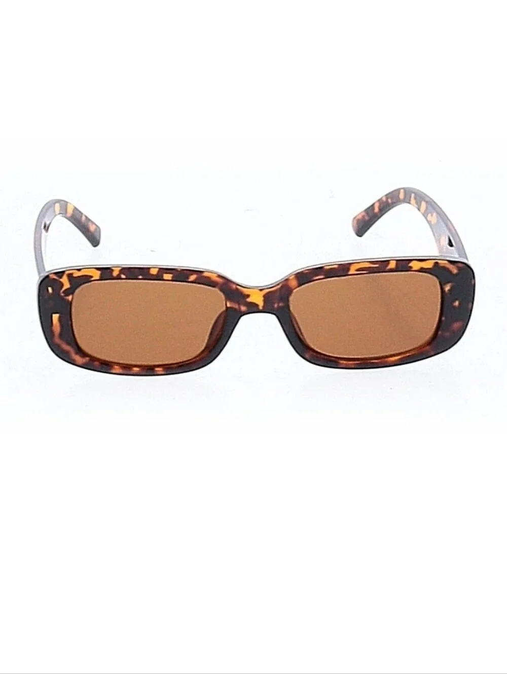 Tortoiseshell Rectangular Women's Sunglasses